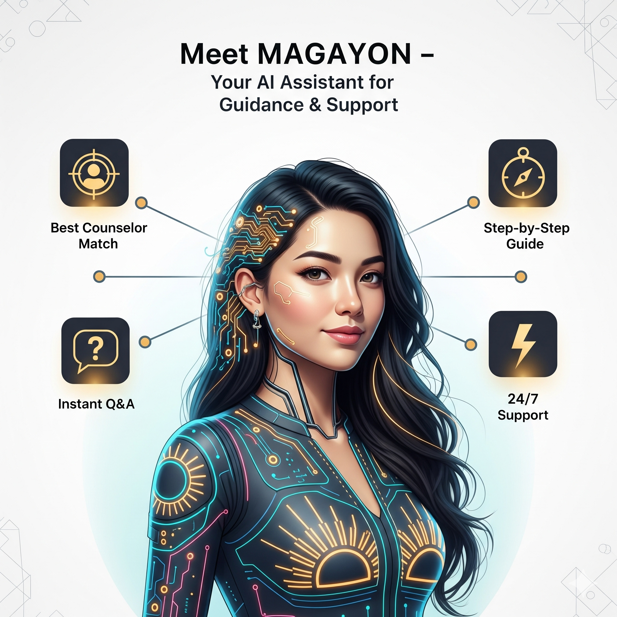 MAGAYOn AI Assistant illustration